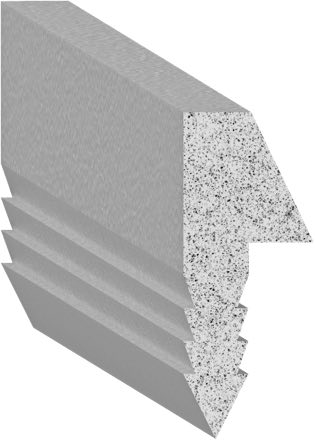 Cross-section of DD-032