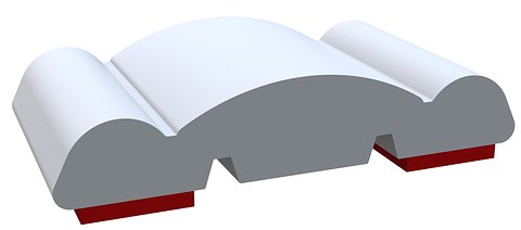 Cross-section drawing of 1304