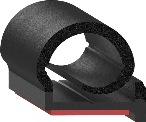 Cross-section drawing of Uni-Seal-B