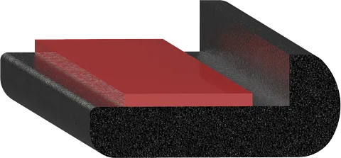 Cross-section drawing of SD-520-T