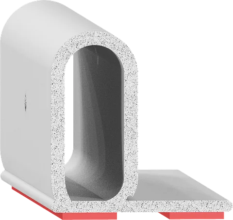 Cross-section drawing of TR-504-T-WT-2-X-Tape