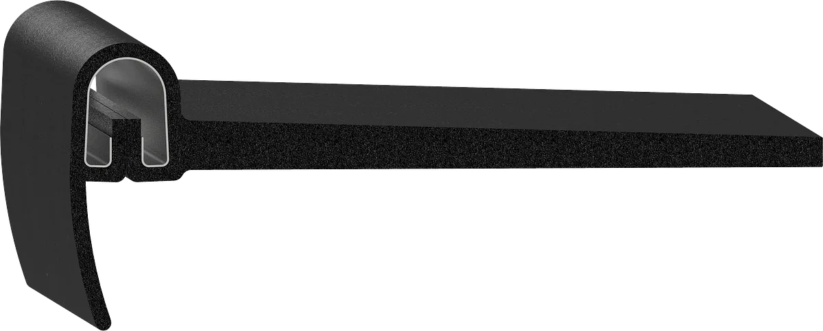 Cross-section drawing of ED-5340-FLAP