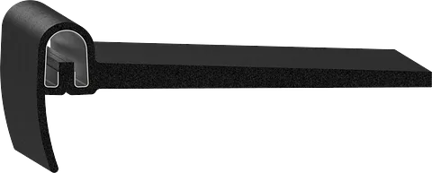Cross-section drawing of ED-5340-FLAP
