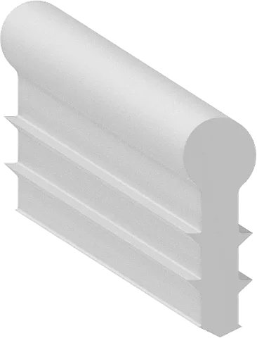 Cross-section drawing of DD-022-W