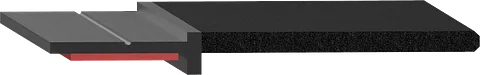 Cross-section drawing of Uni-Seal-F