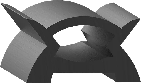 Cross-section drawing of SD-822