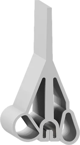 Cross-section drawing of ED-50480-W