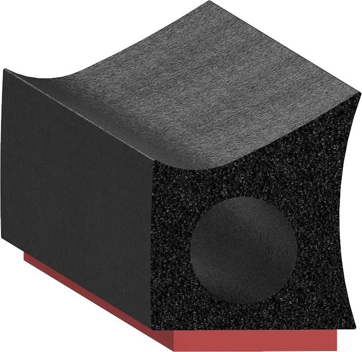 Cross-section drawing of SD-402-T